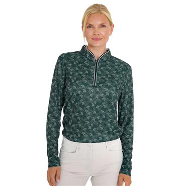 Abacus Ladies Wisley Long Sleeve Course Green (543)
