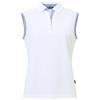 Abacus Ladies Bovey Drycool Sleeveless White Blue (191)