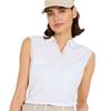 Abacus Ladies Bovey Drycool Sleeveless White/Lite Sand (142)