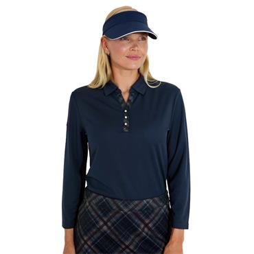 Abacus Ladies Limerick ¾ Sleeve Navy Combo (386)