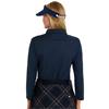 Abacus Ladies Limerick ¾ Sleeve Navy Combo (386)