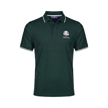Seve Ryder Cup 2027 Pique Polo Shirt Deep Green