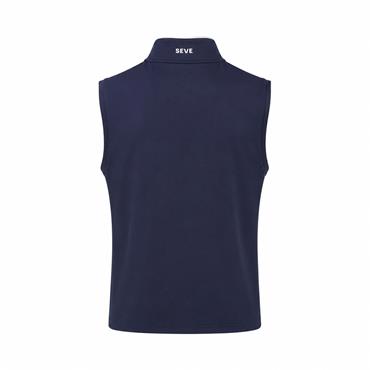 Seve Gents Ryder Cup 2027 ¼ Zip Vest Navy - Blue