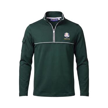 Seve Gents Ryder Cup 2027 ¼ Zip Sweater Deep Green