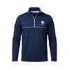 Seve Gents Ryder Cup 2027 ¼ Zip Sweater Navy - Blue