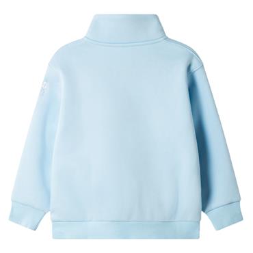 Gym+Coffee Kids Snap Collar Sierra Sweatshirt Glacial Blue