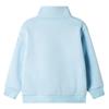 Gym+Coffee Kids Snap Collar Sierra Sweatshirt Glacial Blue