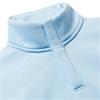 Gym+Coffee Kids Snap Collar Sierra Sweatshirt Glacial Blue
