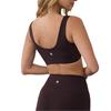Gym+Coffee Ladies Soft Motion Wide Leg Legging Mocha Bean