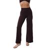 Gym+Coffee Ladies Soft Motion Wide Leg Legging Mocha Bean