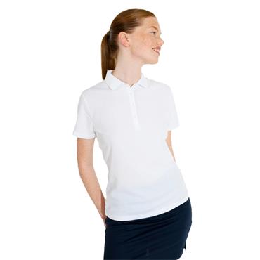 Abacus Ladies Cray Drycool Polo Shirt White (100)