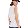 Abacus Ladies Cray Drycool Sleeveless Shirt White (100)