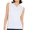 Abacus Ladies Cray Drycool Sleeveless Shirt White (100)