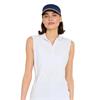 Abacus Ladies Cray Drycool Sleeveless Shirt White (100)