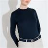 Abacus Ladies Aloha UV Turtle Neck Navy (300)