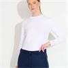 Abacus Ladies Aloha UV Turtle Neck White (100)