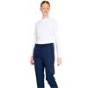 Abacus Ladies Aloha UV Turtle Neck White (100)