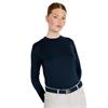 Abacus Ladies Aloha UV Turtle Neck Navy (300)