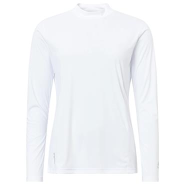 Abacus Ladies Aloha UV Turtle Neck White (100)