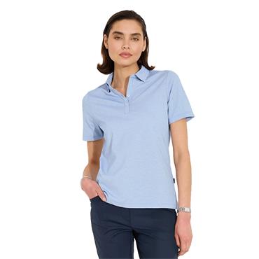 Abacus Ladies Hillside Polo Shirt Oxford Blue (907)