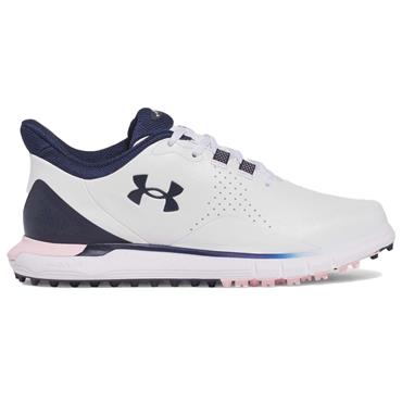 Under Armour Ladies Drive Fade Spikeless Shoes White (101)