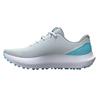 Under Armour Junior Surge Unisex Shoes Halo Grey  - Fresco Blue - Metallic Silver (014)