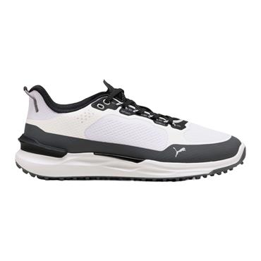 Puma Gents IGNITE ELEVATE X Spikeless Shoes Puma White - Slate Sky - Puma Black