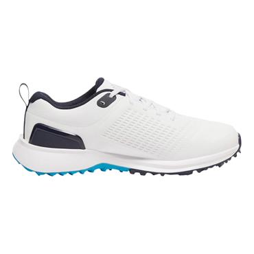 Puma Gents Fusion Plus SL Shoes Puma White - Speed Blue - Deep Navy