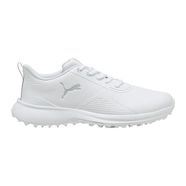 Puma Gents Fusion Grip 6 EVO Spikeless Shoes Puma White - Ash Grey