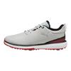 Puma Gents Fusion Grip ST Shoes Puma Ash Grey - Puma Black - Candy Apple