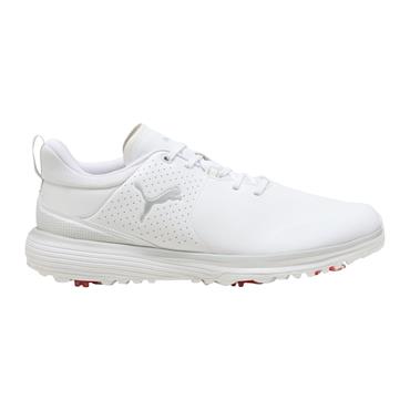 Puma Gents Fusion Grip ST Shoes Puma White - Puma Silver - Ash Grey