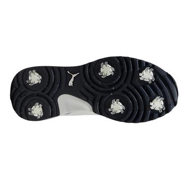 Puma Gents Fusion Grip ST Shoes Puma White - Puma Silver - Deep Navy