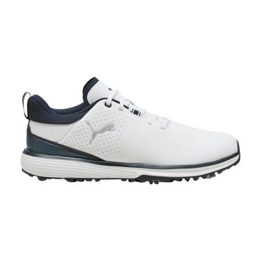 Puma Gents Fusion Grip ST Shoes Puma White - Puma Silver - Deep Navy