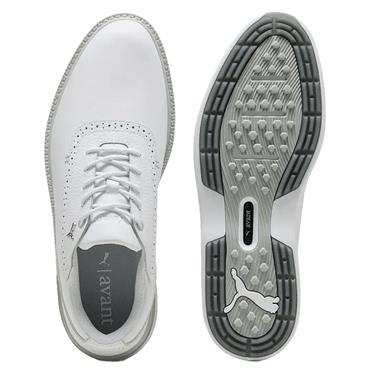 Puma Gents Avant 2.0 Golf Shoes White - Ash Gray - Slate Sky