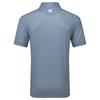 FootJoy Gents Houndstooth Geo Lisle Polo Shirt Dark Denim