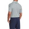 FootJoy Gents Houndstooth Geo Lisle Polo Shirt Grey
