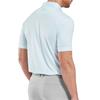 FootJoy Gents Houndstooth Geo Lisle Polo Shirt White