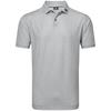FootJoy Gents Bounce Print Pique Polo Shirt Grey