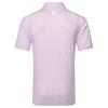 FootJoy Gents Floral Sketch Print Lisle Polo Shirt Pink - Lemonade - Skyway