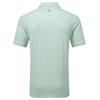 FootJoy Gents Figure Print Lisle Polo Shirt Pistachio - Blue Jay
