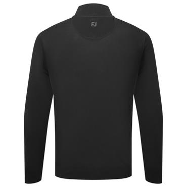 FootJoy Gents Drirelease Button Placket Sweater Black