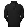 FootJoy Gents Drirelease Button Placket Sweater Black