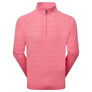FootJoy Gents Wave Jacquard Chill-Out Top Pink Lemonade