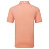 FootJoy Gents Stretch Pique Solid Polo Shirt Papaya