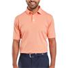 FootJoy Gents Stretch Pique Solid Polo Shirt Papaya