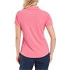 FootJoy Ladies Jacquard Polo Shirt Pink Lemonade