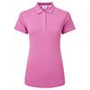 FootJoy Ladies Jacquard Polo Shirt Berry