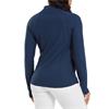 FootJoy Ladies Embossed Full-Zip Midlayer Navy
