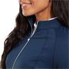 FootJoy Ladies Embossed Full-Zip Midlayer Navy