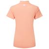 FootJoy Ladies Stretch Pique Solid Polo Shirt Papaya